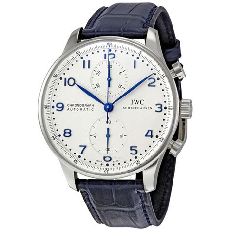 iwc portuguese blue - IWC portuguese chrono.